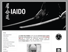 Tablet Screenshot of iaido-stuttgart.de